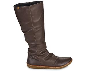 Bottes plates femmes El Naturalista CORAL N5313S Marron 41