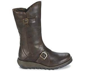 Bottes plates femmes Fly London MES2 Marron 37