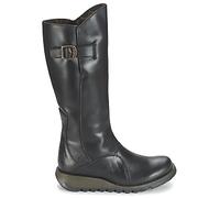 Bottes plates femmes Fly London MOL 2 Noir 40