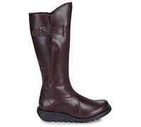 Bottes plates femmes Fly London MOL2 Rouge 40