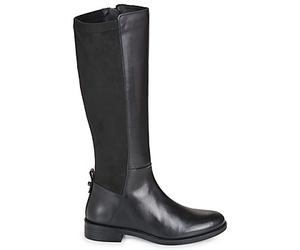 Bottes plates femmes Geox D ESMEENA Noir 37