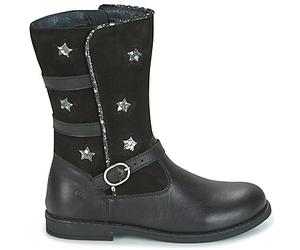 Bottes plates filles Citrouille et Compagnie HANDRE Noir 32