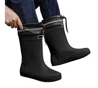 Bottes Pluie Imperméables Homme et Femme Confortables Légères Caoutchouc antidérapantes résistantes aux intempéries avec Semelle intérieure Finitions Qualité pour la Cuisine pêche