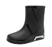 Bottes Pluie Imperméables Homme et Femme Original Antidérapant Caoutchouc antidérapantes Bottines pour Facile désinfecter de Jardin décontractées la Cuisine pêche