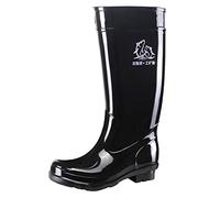 Bottes Pluie Imperméables Homme et Femme Original Antidérapant Securite avec Embout Acier pour Extérieur Cuisine Pêche d'équitation légantes Idéales la Saison de