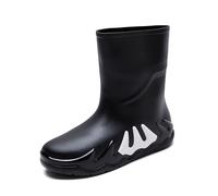 Bottes Pluie Imperméables Homme Original Antidérapant Securite avec Embout Acier résistantes aux intempéries Semelle intérieure de Jardin décontractées Idéales pour la Saison