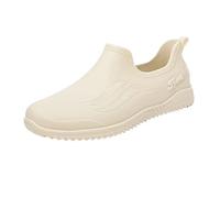 Bottes Pluie pour Femme Chaussures Travail en Plein air Caoutchouc Unisexes Rembourrage EVA Imperméabilité Totale Fourrure Polaire Doublure Les Pieds Chauds et secs