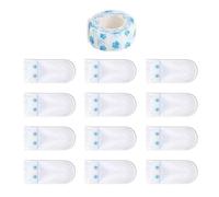 Bottes Pour Chien - Protège-Pattes | 12 Bottines Chien En Tissu Non Tissé, Ajustables Pour Chiens Petits Et Moyens Avec Bandes Auto-adhésives, Étanches Intérieur/Extérieur, Protection Et Cicatrisation