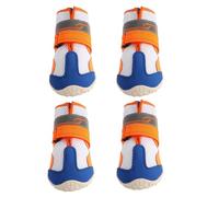 Bottes Pour Chiens En Respirante | Ensemble De 4 Pièces De Protection Réfléchissante Pour Pattes En Caoutchouc Antidérapant - Accessoires De Chaussures Pour Chiots | Pour Teckel Bulldog Chaussé