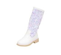 Bottes pour enfant garçon Bottes de cheville confortables doublées chaudes Chaussures décontractées Chaussures de sport Outdoor Enfants Bébé Bottes d'hiver Garçon 34, Blanc., 34 EU