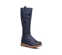 Bottes pour enfants - CLARKS - TildyGrace Inf - Cuir bleu marine - Fermeture éclair - Talon 2 cm 30