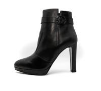 Bottes pour femme - Nerogiardini - Nappa Pandora Noir Poli - Talon plat - Haute tige - Fermeture à zip 40