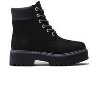 Bottes pour Femme - Timberland - 6 Inch Premium Platform Wp - Cuir - Noir - Lacets - Haute 40