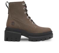 Bottes pour Femme Timberland Everleigh Mid - Marron - Cuir - Lacets 40