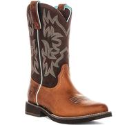 Bottes Pour Femmes Ariat Delilah À Bout Rond Courtes Pull On En Brun EU 36-42