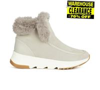 Bottes Pour Femmes Geox Falena Designer Urbaines Mode Waterproof Grises