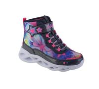 Skechers Twisty Brights-Sweet Starz Sneaker Bottes d'hiver, Bleu, 35 EU