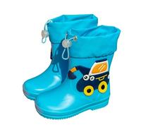 Bottes pour Filles imperméables Courtes Confortables Enfants 1 à 10 Ans randonnée légère Semelle antidérapante Usage Quotidien extérieur Toutes Saisons (Light Blue, 15)