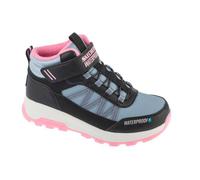 Skechers Bottes Storm Blazer tendance pour fille, Bordure synthétique noire rose clair, 10.5 UK Child