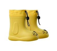 Bottes pour garçon pour les jours de pluie en plein air. Bottines courtes confortables pour enfants de 1 à 8 ans. Semelle robuste. Chaussures de marche légères pour toutes les saisons., jaune, 32 EU