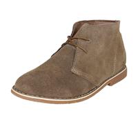 Bottes Pour Garçons Renegade En Daim Drayton Taupe Gris Avec Lacets