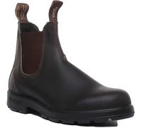 Bottes Pour Hommes Blundstone 500 Stout En Cuir Premium Marron Foncé EU 40-48