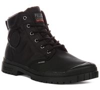 Bottes Pour Hommes Palladium Pampa SP20 Cuff En Nylon À Lacets Noires UK 7 - 12
