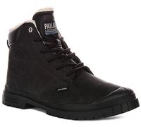 Bottes Pour Hommes Palladium SP20 Cuff Lth Imperméables En Laine Noires EU 41-46