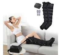 Bottes Pressothérapie 6 Chambre, Pressothérapie Jambes Et Ventre, Drainage Lymphatique Corps Complet, Appareil Drainage Lymphatique Cellulite, Massage Jambes Et Pieds, Masseur Jambe