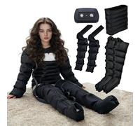 Bottes Pressothérapie 6 Chambre XXL, Pressothérapie Drainage Lymphatique Jambes Et Ventre Et Bras, Massage Jambes Circulation, Appareil Drainage Lymphatique Ventre