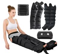 Bottes Pressothérapie - 6 Chambres D'air Drainage Lymphatique Pressothérapie Jambes Masseur De Jambes Électrique À Compression D'air Circulation Sanguine Soulagement De La Fatigue
