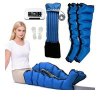 Bottes Pressothérapie, Botte Pressothérapie Lymphatique, 6 Modes De Massage, Fonction D’évacuation Automatique, Compression Régulée Par Capteur, Soulage Les Jambes Gonflées