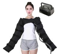 Bottes Pressothérapie Drainage Lymphatique, 6 Cavités Masseur De Compression d'air Jambes Drainage Lymphatique, Appareil Circulation Sanguine Jambes, Drainage lymphatique Jambes