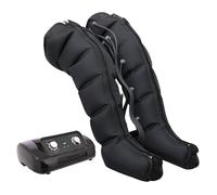 Bottes Pressothérapie Jambes 6 Chambres D'air Appareil De Massage À Compression D'air Pour Jambes Bottes De Pressothérapie Réglables En Pression Et En Durée