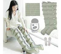 Bottes Pressothérapie Jambes - Bottes Pressothérapie Drainage Lymphatique Massage Jambe, Anti Jambes Lourdes, Pressothérapie Jambes Et Ventre, Favoriser La Circulation Sanguine