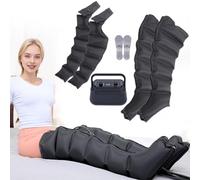 Bottes Pressotherapie Jambes et Bras | Botte De Pressothérapie Pour Masseur Jambes Drainage Circulation Lymphatique | 6 Chambre Appareil Drainage Lymphatique