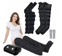 Bottes Pressothérapie Lymphatique | Pressothérapie Drainage Lymphatique Jambes Et Ventre Et Bras Professionnel 6 Chambres, Circulation, 30-240 Mhg Réglables