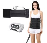 Bottes Pressothérapie XL, Machine de Pressothérapie, 6 Cavités Masseur de Compression d'air Jambes Drainage Lymphatique, Appareil Circulation Sanguine Jambes, Massage et Relaxation