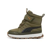 Bottes PUMA Evolve Enfant, Chaussures, Olive/Noir/Orange Glo, 32 32