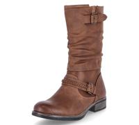 Rieker Femme 98860 Bottes Hautes, Marron (Nuss/Nuss 22), 38 EU