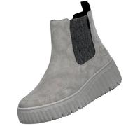 Bottes Rieker Femme Gris - N2553-40 - Zip - Basse - Compensé 41
