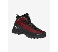 Bottes Salewa Alp Mate Winter Mid Waterproof rouge rubis perlé noir femme - 40.5