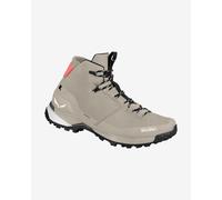 Bottes Salewa Puez 2 Mid Powertex blanc cassé noir femme - 36.5
