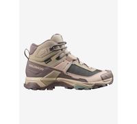 Salomon - Women's X Ultra 5 Mid GORE-TEX - Chaussures de randonnée - EU 43 1/3 - iron / desert tan / green milieu