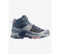 Bottes Salomon X Ultra 5 Mid GORE TEX bleu foncé gris clair femme - 39(1/3)