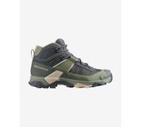 Bottes Salomon X Ultra 5 Mid GORE-TEX gris foncé vert femme - 38