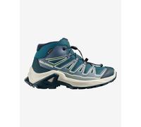 SALOMON X Ultra Mid Gore-tex J - Enfant - Gris / Bleu - taille 30- modèle 2026