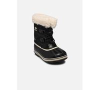 Sorel Childrens Yoot PAC Nylon WP Bottes de Neige imperméables, Black Youth Collection 2024, 30.5 EU