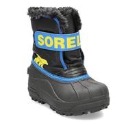 Sorel Snow Commander Waterproof bottes d'hiver imperméables pour enfants, Noir (Black x Super Blue), 31 EU