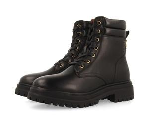 BOTTES STYLE MILITAIRE EN CUIR SEMELLE TRACK BERKSHIRE